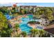 Resort-style pool, water park, and community building at 2821 Almaton Loop # 101, Kissimmee, FL 34747
