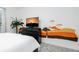 Bedroom with a TV, dresser, and safari-themed wall at 2821 Almaton Loop # 101, Kissimmee, FL 34747