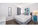 Bedroom with Mickey Mouse decor and full-size bed at 510 Canary Island Cir, Davenport, FL 33837