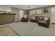 Finished basement with sitting area and bar at 604 Endsley Ave, Altamonte Springs, FL 32701