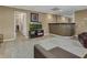 Finished basement recreation room featuring a wet bar and comfortable seating area at 604 Endsley Ave, Altamonte Springs, FL 32701
