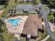 Community pool, tennis and shuffleboard courts at 843 Challenger Ave, Davenport, FL 33897