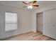 Bright bedroom with walk-in closet and ceiling fan at 12755 Oulton Cir, Orlando, FL 32832