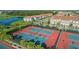 Two well-maintained tennis courts are available for residents to enjoy at 12755 Oulton Cir, Orlando, FL 32832