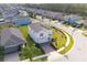 Two-story house with driveway, situated in a quiet residential area at 2910 Black Birch Dr, Ocoee, FL 34761