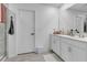 Clean bathroom with double vanity and shower at 2910 Black Birch Dr, Ocoee, FL 34761