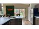 Modern kitchen with island and stainless steel appliances at 3022 Bransbury Ct, Kissimmee, FL 34747