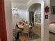 Formal dining room with a large table and hutch at 3603 Kariba Ct, Kissimmee, FL 34746