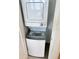 Stackable washer and dryer in closet at 8348 Lindahl Aly, Orlando, FL 32827