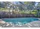 Inviting kidney-shaped swimming pool with screened enclosure at 956 Ponderosa Pine Ct, Orlando, FL 32825