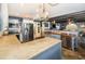 Modern kitchen with stainless steel appliances and concrete countertops at 1265 Lake Francis Dr, Apopka, FL 32712