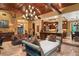 Open living space with a stunning chandelier and comfortable seating at 1426 Nottingham St, Orlando, FL 32803