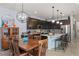 Kitchen with a spacious dining area and a wooden table at 15322 Murcott Blossom Blvd, Winter Garden, FL 34787