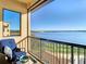 Relaxing balcony with lake view and seating at 16300 County Road 455 # 610, Montverde, FL 34756
