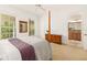 Bedroom with a double bed and en-suite bathroom at 4424 New Broad St, Orlando, FL 32814