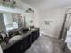 Double vanity bathroom with granite countertops and tile flooring at 11743 Stein St, Orlando, FL 32832