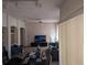 Open living room with ceiling fan and comfortable seating area at 1341 Arbor Vista Loop # 113, Lake Mary, FL 32746