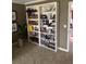 Built-in bookcases offer ample storage in this spacious library at 1641 Lake Marion Dr, Apopka, FL 32712
