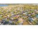Aerial view showing home's location in residential area at 632 Kermarah Ave, Haines City, FL 33844