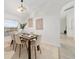 Dining area with hardwood floors and modern decor at 632 Kermarah Ave, Haines City, FL 33844