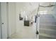 Modern kitchen with island, stainless steel appliances, and white cabinetry at 8059 King Palm Cir, Kissimmee, FL 34747