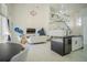 Open floor plan boasting modern kitchen island and spacious living area at 8059 King Palm Cir, Kissimmee, FL 34747