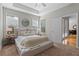 Bright bedroom with hardwood floors and access to the back yard at 1592 Lincolnshire Drive, Deland, FL 32724