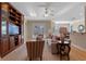 Relaxing living room with hardwood floors and a cozy sitting area at 1592 Lincolnshire Drive, Deland, FL 32724