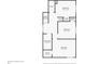 Two-story home floor plan, including 3 bedrooms and 2 bathrooms at 2981 Viscount Cir, Kissimmee, FL 34747