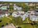 Aerial view of the community, showcasing building and pool at 3900 Southpointe Dr # 127, Orlando, FL 32822