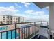 Balcony overlooking the pool and ocean at 4153 S Atlantic Ave # 3070, New Smyrna Beach, FL 32169