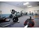Fitness center with various exercise equipment at 4285 Sea Mist Dr, New Smyrna Beach, FL 32169