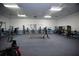 Well-equipped fitness center with cardio and strength training machines at 4285 Sea Mist Dr, New Smyrna Beach, FL 32169