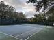 Well-maintained community tennis court at 4285 Sea Mist Dr, New Smyrna Beach, FL 32169