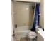 Bathroom with shower/tub combo and toilet at 5259 Images Cir # 102, Kissimmee, FL 34746