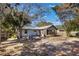 Large backyard with screened porch and shed at 540 Fern Ave, Tavares, FL 32778