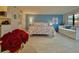 Bedroom with king bed and daybed, city views at 6165 Carrier Dr # 3707, Orlando, FL 32819