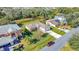 Aerial view of house and neighborhood at 849 Jarnac Dr, Kissimmee, FL 34759