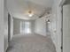 Spacious living room with carpeted floors and a ceiling fan at 849 Jarnac Dr, Kissimmee, FL 34759
