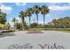 Outdoor basketball court with Bella Vida lettering at 1041 Las Fuentes Dr, Kissimmee, FL 34746