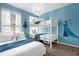' bedroom with a bunk bed and Frozen theme at 1041 Las Fuentes Dr, Kissimmee, FL 34746