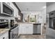 Clean and modern kitchen featuring stainless steel appliances at 1041 Las Fuentes Dr, Kissimmee, FL 34746