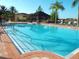 Inviting swimming pool with ample deck space at 1041 Las Fuentes Dr, Kissimmee, FL 34746