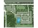 Aerial map showcasing the layout of the neighborhood, highlighting available homesites and community amenities at 1112 Sarah Mathews Dr, Oakland, FL 34787