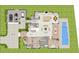 Detailed floor plan showcasing the layout of the home, including the living spaces and Primary suite at 1112 Sarah Mathews Dr, Oakland, FL 34787