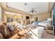 Main bedroom with sitting area and access to patio at 1519 Lake Rhea Dr, Windermere, FL 34786