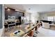 Kitchen with granite counters, stainless steel appliances, and island at 1582 Moon Valley Dr, Champions Gate, FL 33896
