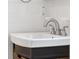 Modern bathroom sink with brushed nickel faucet at 3644 Lake Shore Dr, Apopka, FL 32703
