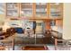 Open kitchen with granite countertops and breakfast bar at 3644 Lake Shore Dr, Apopka, FL 32703