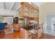 Modern kitchen with granite countertops and stainless steel appliances at 3644 Lake Shore Dr, Apopka, FL 32703